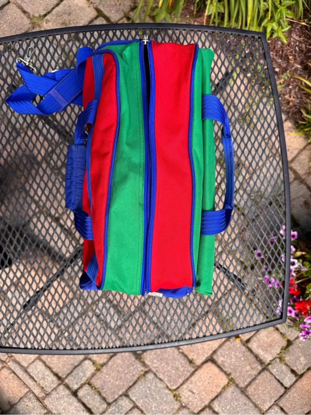 United Colors Of Benetton canvas duffel